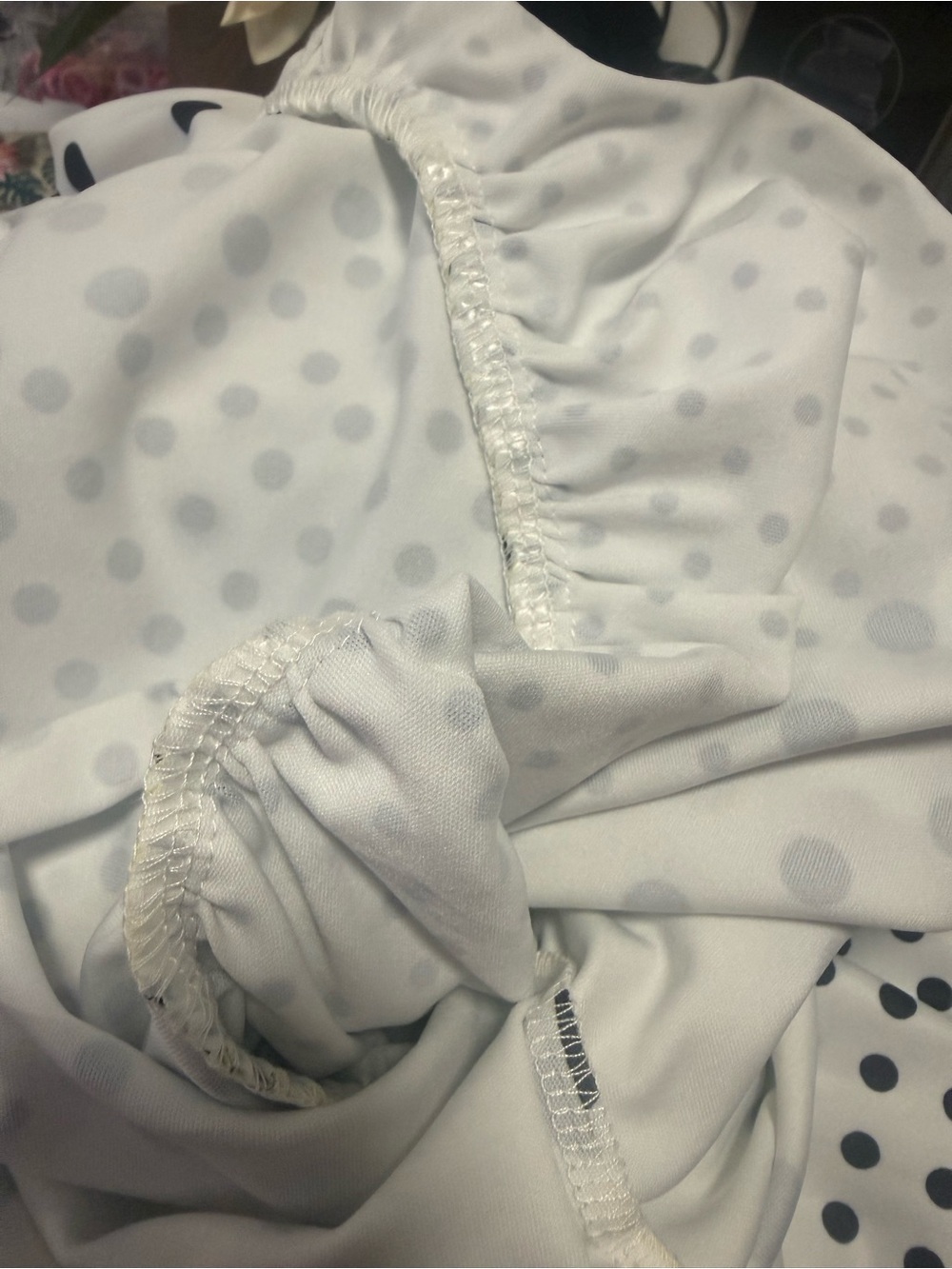 NWT Polka Dot Maxi Dress Size XS Adjustable Straps - Picture 6 of 9